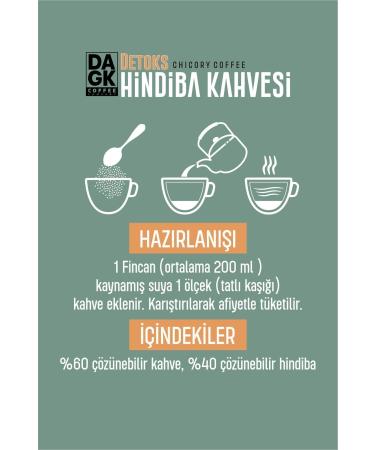 Dagk Chicory Coffee Detox Coffee 150g - Buy Online on GoSupps.com