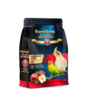 EuroGold Deluxe Blend Real Apple Premium Parakeet Food 1 Kg