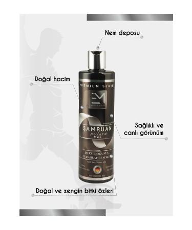 EM AMANOS BEAUTY Milano Fragrance - Men's Shampoo - Contains Natural Plant Keratin and Collagen - Prevents Hair Loss - Buy Online on GoSupps.com