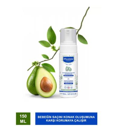 Mustela Newborn Foam Shampoo 150 ml