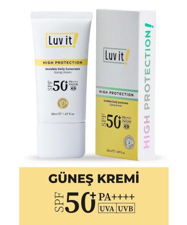 Luv it! Spf50+ Pa++++ Uva Uvb High Protection Anti-Spot Sun Cream 50 Ml