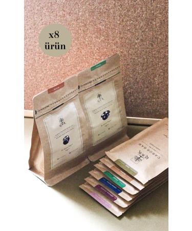 Rojok Midi Set: Carob Bars and Covered Fruits - No Sugar Added Vegan Gluten Free - 8 Products