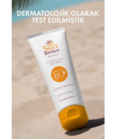Sun Brown Sunscreen Face Cream Spf50 75 ml - Buy Online on GoSupps.com