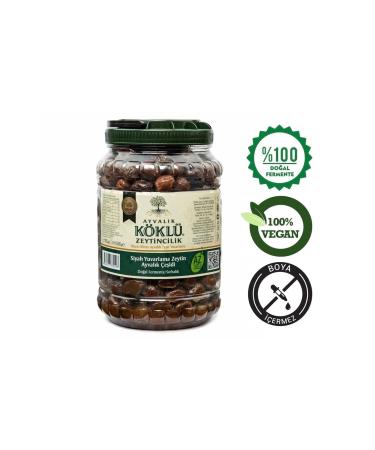 (2023-2024 NEW CROP) Less Salty Ayval k Round Olives 2000cc