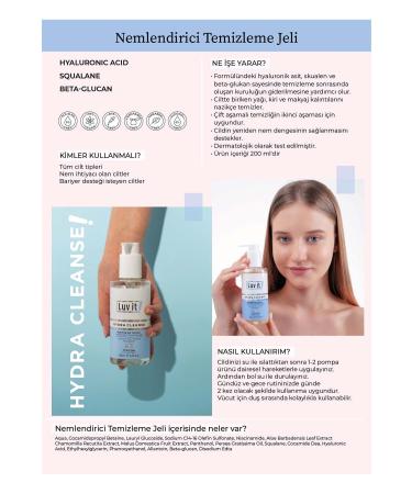 Luv it! Moisturizing Facial Cleansing Gel Dry-Normal Skin 200 ml - Buy Online on GoSupps.com