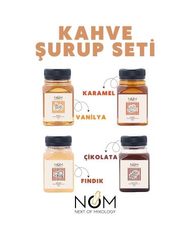 Next Of Mixology Coffee Syrup Set 125 ml X 4