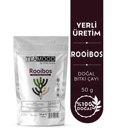 TEAMOOD Onka Farma Rooibos Herbal Tea - Rooibos Black Elderberry Herbal Tea - 50 gr