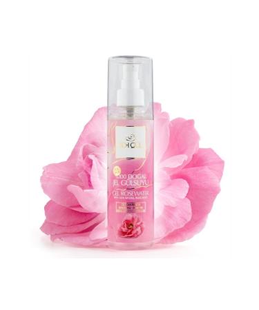 Ab-i Gul 0 Natural Gel Rose Water 200 ml | Rosa Damascena Rose Water Gel Form - Buy Online on GoSupps.com