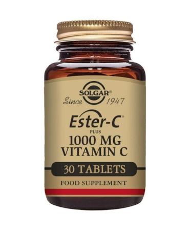 Solgar Ester-c Plus 1000 Mg Vitamin C 30 Tablets