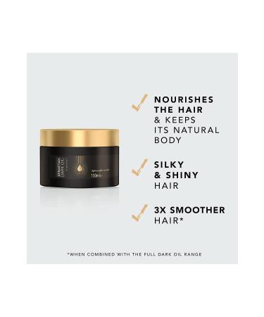 Sebastian SEBASTIAN Dark Oil Lightweight Deep Nourishing Luxurious Hair Care Mask 150ml/GEM5f6-8S