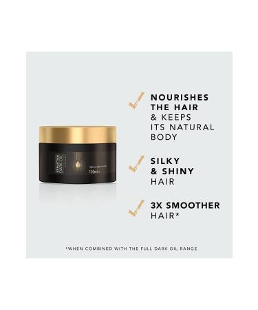 Sebastian SEBASTIAN Dark Oil Lightweight Argan Oil Hair Care Mask for Beauty Without Borders 150ml/