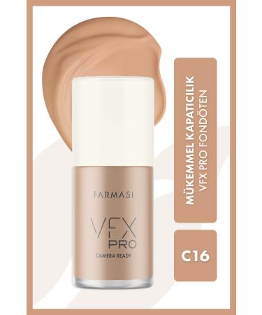 Farmasi Vfx Pro Camera Ready Foundation C16 30 Ml