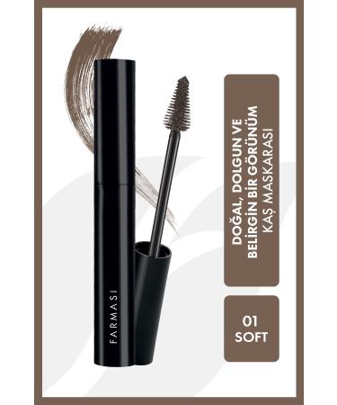 Farmasi Eyebrow Mascara Soft Brown 5 ml
