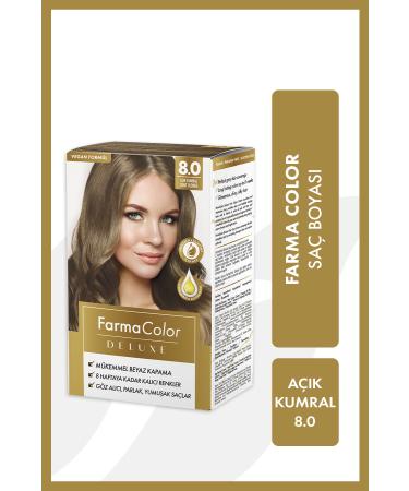 Farmasi Farmacolor Deluxe Hair Dye Light Blonde 8.0