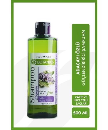 Farmasi Botanics Sage Extract Strengthening Shampoo 500 ml