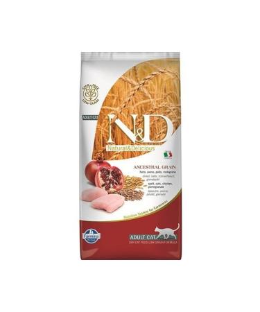 N & D A.grain Low Grain Chicken and Pomegranate Adult Cat Dry Food 5 Kg