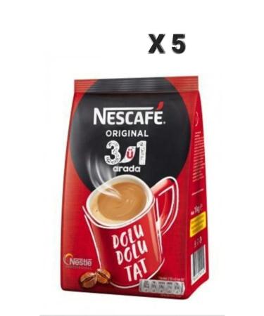 Nescafe Nescafe 3in1 Instant Coffee 1000 gr X 5 pcs