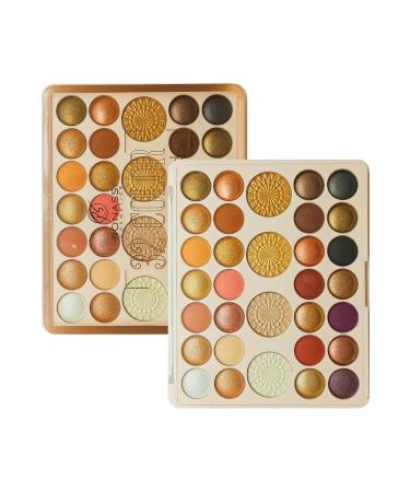 RS Ronassi Cosmetics Color 32 Eyeshadow 4-Pack Large Illuminating Makeup Palette