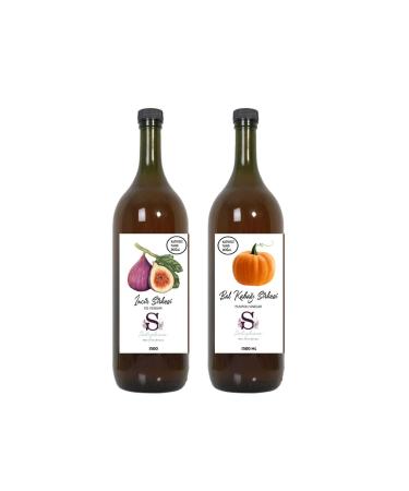Suheylaana Natural Fig Vinegar 1500 Ml And Natural Pumpkin Vinegar 1500 Ml