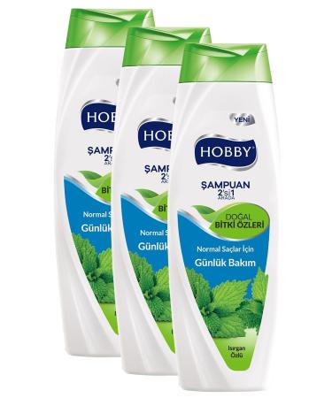 Hobby Shampoo Nettle Extract 600 Ml X3 Pieces