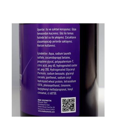 MS Kalsedon PROFESSIONAL Ms Kalsedon PRO Silverpigment Purple Vitality Fullness Shampoo 550ML - Buy Online on GoSupps.com
