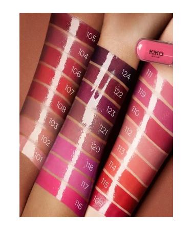 kiko milano Unlimited Double Touch-12 Hour Effective Intense and Shiny Finish Dual Phase Lipstick - Buy Online on GoSupps.com