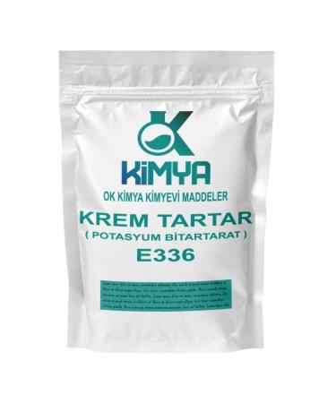 Ok Kimya Cream of Tartar E336 Potassium Bitartrate 500 gr