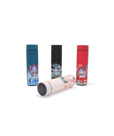 HBPAVM 1 Piece Digital Display Stainless Steel Thermos