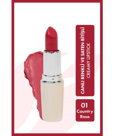 Farmasi Creamy Lipstick 01 Country Rose 4 gr