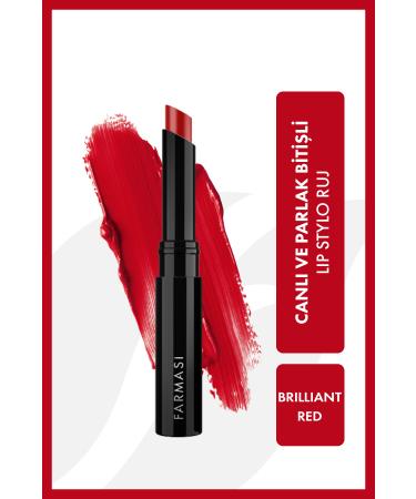 Farmasi Lip Stylo Lipstick Brilliant Red
