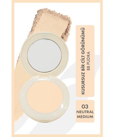 Farmasi Bb Powder 03 Neutral Medium 12 gr