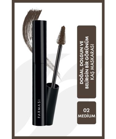 Farmasi Eyebrow Mascara Medium Brown 5 ml