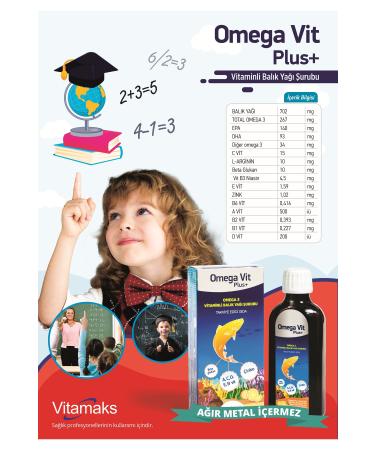 omega vit plus fish oil 100 ml - Buy Online on GoSupps.com