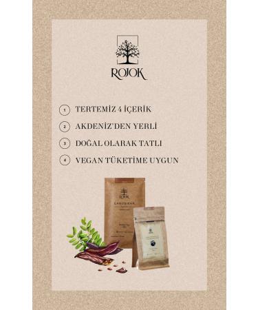 Rojok Carob Bar Edible Flower Set - Sugar Free Vegan Gluten Free - 240 Gr 3 Pieces - Buy Online on GoSupps.com