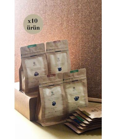 Rojok Maxi Set: Carob Bars and Covered Fruits - No Sugar Added Vegan Gluten Free - 10 Products