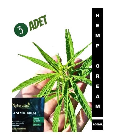 Naturaline Hemp Cream 100 ml 3 Pieces New Packaging