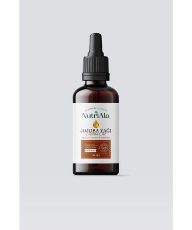 NutriAla Jojoba Oil 0 Pure Cold Pressed 30 Ml