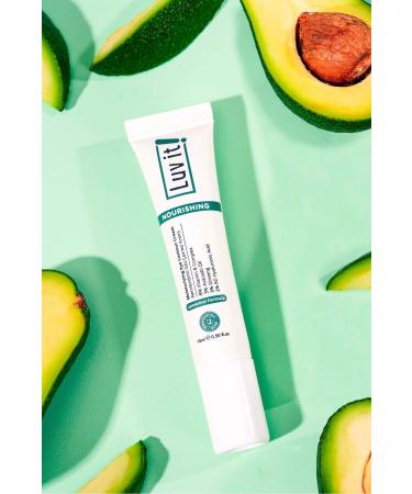 Luv it! Avocado Intensive Moisturizing Anti-Puffiness and Dark Circle Eye Cream 15ml - Buy Online on GoSupps.com