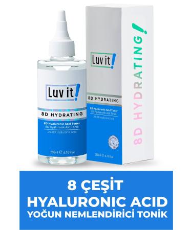 Luv it! 8D Intensive Moisturizing Hyaluronic Acid Toner