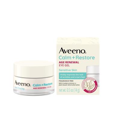 AVEENO Calm + Restore Age Renewal Gel Under Eye Cream 14GR