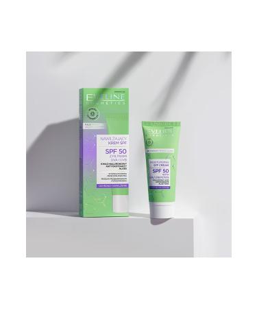 Eveline Cosmetics Antioxidant Moisturizing Vegan Sun Cream SPF 50 30 ml - Buy Online on GoSupps.com