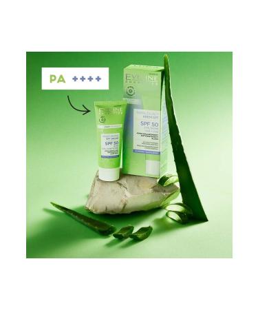 Eveline Cosmetics Antioxidant Moisturizing Vegan Sun Cream SPF 50 30 ml - Buy Online on GoSupps.com