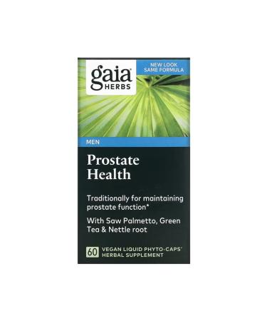 Gaia Herbs Prostate Health 60 Vegan Liquid Phyto-Caps