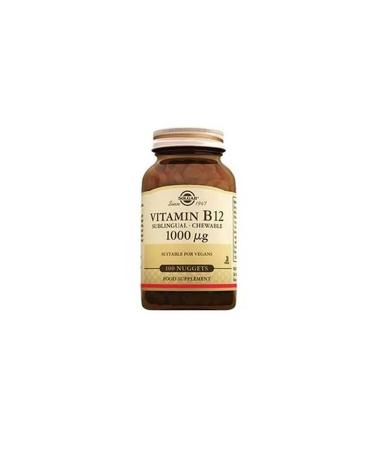 Solgar Vitamin B12 1000 Mcg 100 Sublingual TB