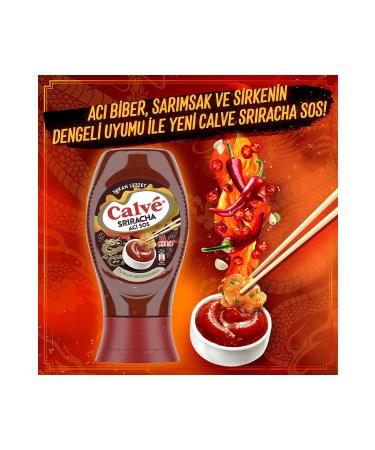 Calve Sriracha Hot Sauce Hot Flavor Very Hot 255 G X3 - Buy Online on GoSupps.com