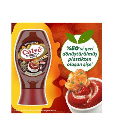 Calve Sriracha Hot Sauce Hot Flavor Very Hot 255 G X3 - Buy Online on GoSupps.com