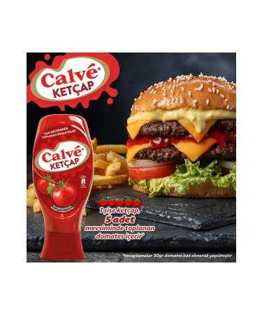 Calve Ketchup 600 G Mayonnaise Reduced Fat 540 G Set of 2 X3 Pieces - Buy Online on GoSupps.com