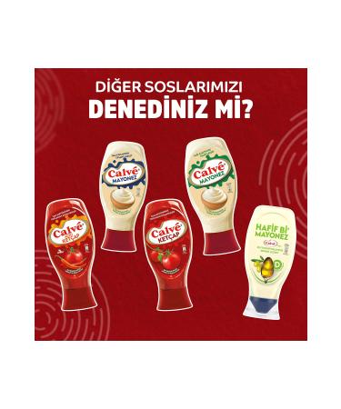 Calve Ketchup 600 G Mayonnaise Reduced Fat 540 G Set of 2 X3 Pieces - Buy Online on GoSupps.com