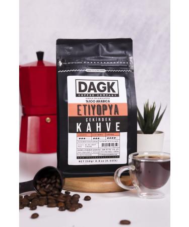 Dagk Ethiopian Coffee Beans 250gr - Buy Online on GoSupps.com