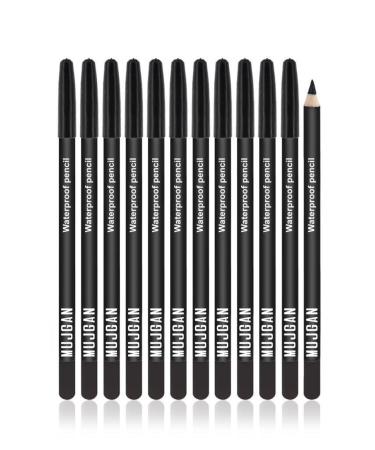 MUJGAN 12 Black Eye Pencil